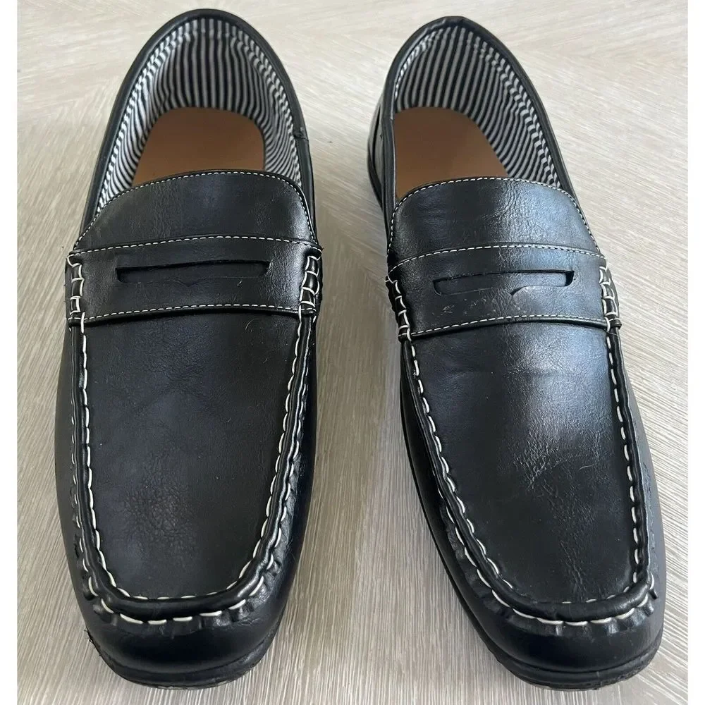 Revenant Men’s Shoes Leather Dress Loafers Size 13